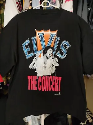 Vintage 1998 Elvis Presley King Graceland Concert Tee Shirt 2XL • $74.99