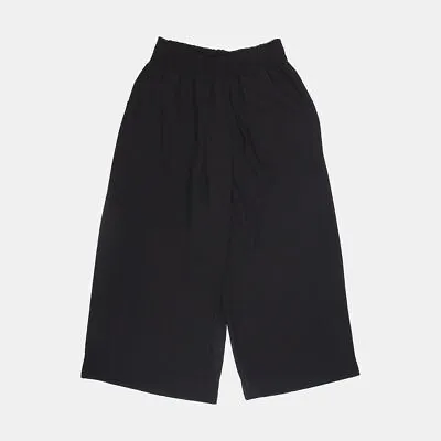 Crea Concept Wide-Leg Trousers / Size 20 / Womens / Black / Viscose • £42
