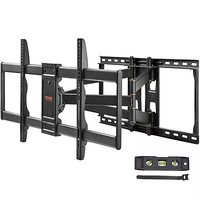 VEVOR Full Motion TV Mount Fits For Most 37 42 47 50 55 60 65 70 75 80 90 Inch • $53.99