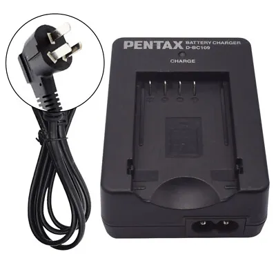 Pentax K-30 K-R K-50 D-Li109 K-S2 D-BC109 Camera AC Adapter Battery Charger • $36.29