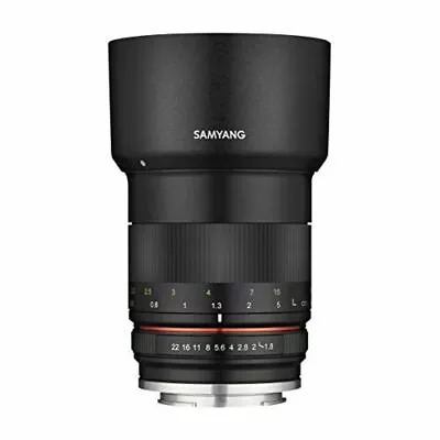 SAMYANG Single Focus Telephoto Lens 85 Mm F 1.8 ED UMC CS For Canon EOS M • $406.99