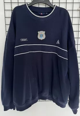 Manchester City Vintage Le Coq Sportif Jumper XL Maine Road  2003 • £38