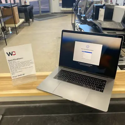 Macbook Pro (2019) Core I7-9750H 16GB Ram Radeon Pro 555x (2GB GDDR5) • $600