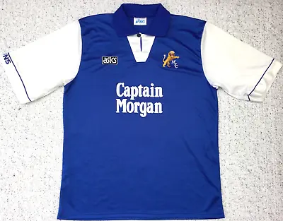 Authentic Vintage Millwall 1994-95 Home Football Shirt Xl Adult (very Good) • £150