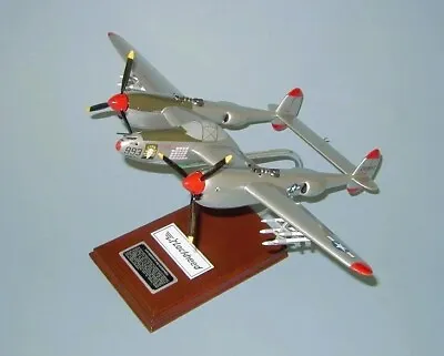 USAF Lockheed P-38 Lightning Marge Desk Top Display WW2 Model 1/32 SC Airplane • $410