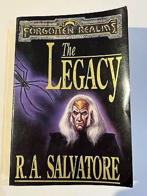 The Legacy Paperback Book Forgotten Realms Fantasy Adventure R.a Salvatore • £7.99