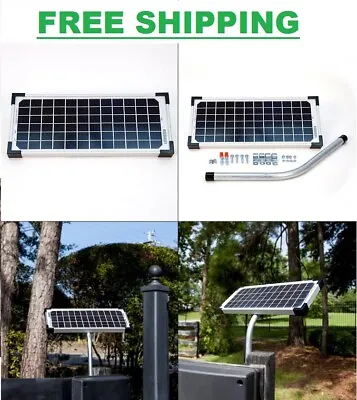 Mighty Mule FM123 10 Watt Solar Panel Kit For Electric Gate Opener • $139.94