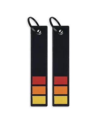 $10.95 • Buy (2) Toyota-Retro-Style-Key-Tag-Jet-Tag-TRD-Offroad-Tacoma-FJ-Cruiser-Supra-GR86