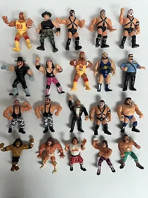 Wwf Hasbro Wrestling Figures  Lot Vintage (20) • $152.50