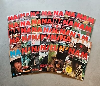 Nam - The Vietnam Experience 1965-75 By Orbis 1990 Volumes 1-35 Complete • £120