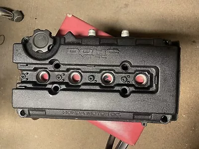 OEM Honda B16 B Series DOHC Vtec Valve Cover B18C B18C1 B16b B16A2 GSR Type R • $250