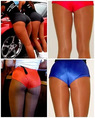 Dolfin Logo Shorts Running Walking Hiking Workout Hooters Uniform Lingerie Sexy • $54.86