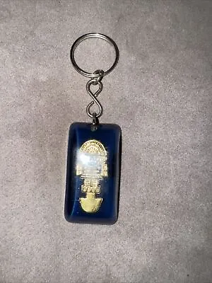Vintage Peruvian Tumi Keychain Blue W Gold RARE • $9.99