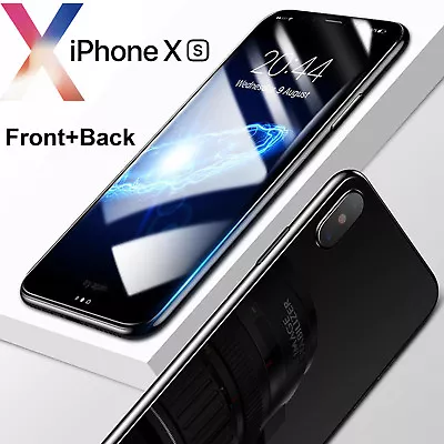 $4.99 • Buy Anti-scratch 4H PET Film Screen Protector For Apple IPhone Xs Front And Back
