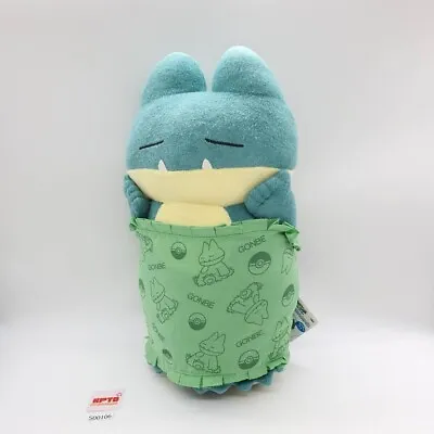 Munchlax Sleeping S106 Pokemon Banpresto DX 2005 Pillow Plush 14  Tag Doll Japan • $36.49