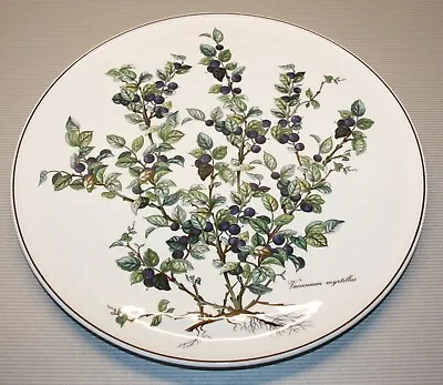 Villeroy & Boch Botanica Cake Plate   Vaccinium Myrtillus   DM 11 13/16in • $36.71