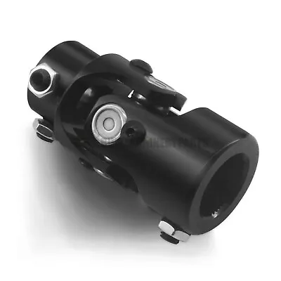 New 1  48 Spline X 3/4  DD Steering Shaft U Joint Coupler Steering Column Black • $18.49