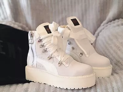 $270 • Buy Womens Puma Fenty Rihanna Leather Boots 