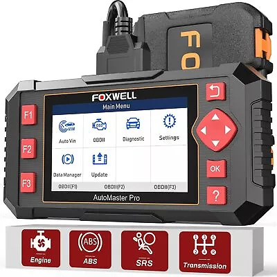 FOXWELL OBD2 Scanner Engine ABS SRS AT System Code Reader Diagnostic Scan Tool • $235