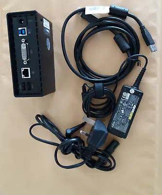 £14.95 • Buy Lenovo ThinkPad Displaylink USB3.0 Universal Docking Station With AC Adapter