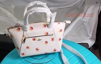 Coach Prairie Satchel Pop Floral C5838 Shoulder Bag Tote Handbag • $127
