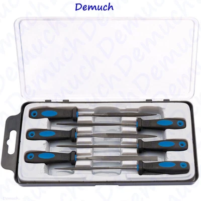 £12.36 • Buy Draper 83480 6 Piece 150mm SOFT GRIP NEEDLE FILE SET Jewellers Metalwork