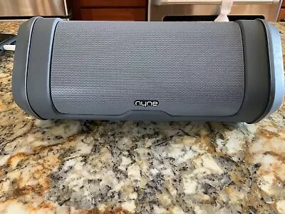 Nyne Vibe Water Resistant BluetoothPortable Speaker Gray - Dustproof -No Box  • $30