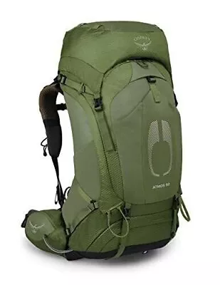 Osprey Atmos AG 50 Men Backpacking Backpack Mythical Green Small/Medium 10004007 • $315