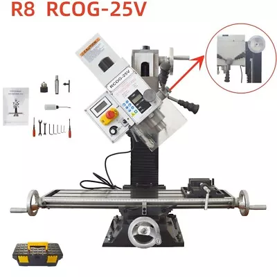 110V Milling Machine Small Home Bench Drill Lathe Drilling And Milling Machine • $1855.80