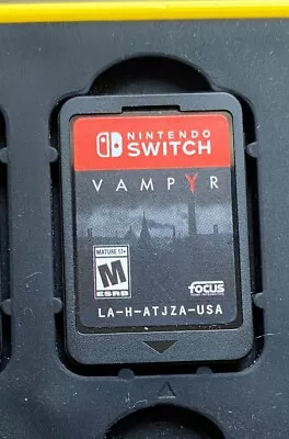 Vampyr Nintendo Switch Cartridge Only • $14.95
