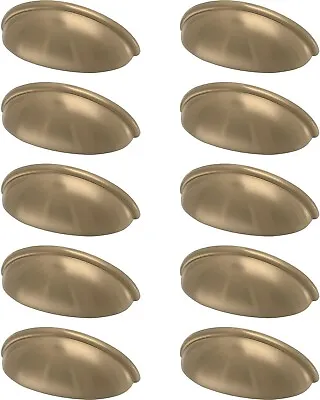 (10) Handles Pack Franklin Brass Cup Cabinet Pull Champagne Bronze 3 In 76mm • $49.95