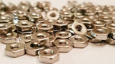 6-32 Hex Nut Stainless Steel Packs Of 5 10 25 • $3.85