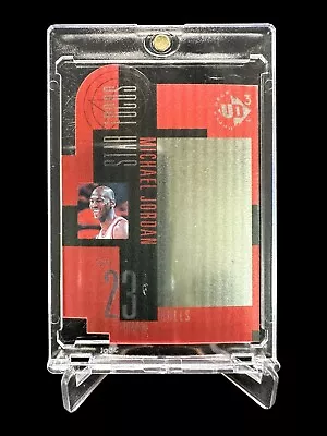 1997 Upper Deck MICHAEL JORDAN UD3 “Star Focus” Die Cut HOLO🔥RARE SP INSERT🔥 • $5.50