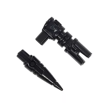 Transformers - Nonnef 5mm Pistol & Missile Weapon Parts - Black - WFC Siege • $14.99