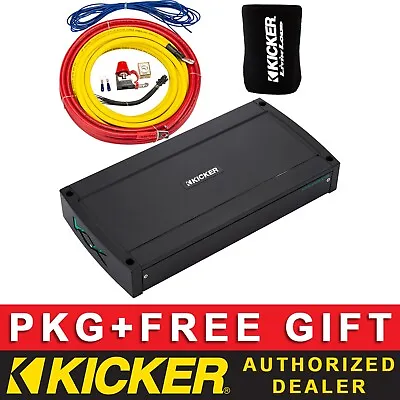 Kicker Kxma800.8 Class D 8ch Amp Boat/marine Audio Amplifier Package+4awg Kit • $719.99