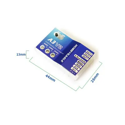 A3-V2 3-Axis Fixed-wing For Gyro Flight Stabilizer Controller For Airplane Drone • $20.92