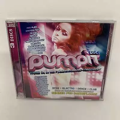 Pump It VOLUME 1 *3 Disc* CD Dance Compilation VERY GOOD CONDITION Free Postage • $24.95