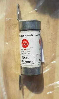 GE Power Red Spot Fuse TIA10 10a 80kA 660v AC 40kA 460v DC Type GG New Old Stock • £2.95