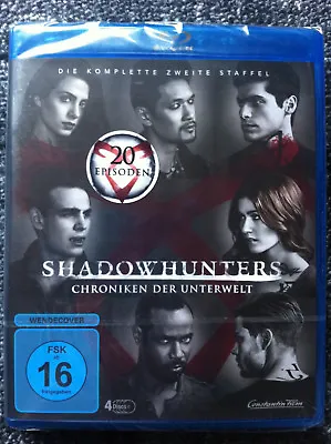 SHADOWHUNTERS - SEASON 2 - The Mortal Instruments - Blu Ray Region ALL - Second  • $29.98