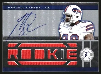 2011 Totally Certified #224 Marcell Dareus RC Auto Jersey /499 • $10