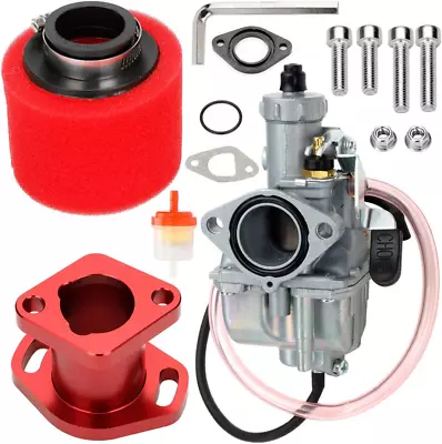 FVRITO VM22 Racing Mikuni Performance Carburetor Carb Mainfold Intake Inlet Pip • $42.57