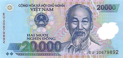 Vietnam 20000 Dong Banknote CIRCULATED Polymer • $2.99