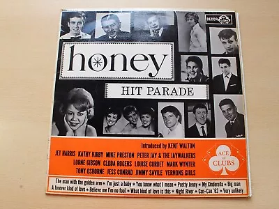 Honey Hit Parade/1963 Ace Of Clubs Mono LP/Jet Harris/Kathy Kirby/Mark Wynter • £6.99