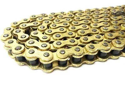 Heavy Duty GOLD Motorcycle Chain 525 HD 120 Links • £28.99