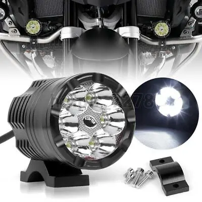 1X LED Spot Light Headlight Motorcycle Driving Fog Pod White Bright Dirt Bike • $17.99