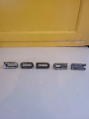 Vintage 1960s-70s Dodge Letter Emblems • $1