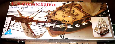 US Constellation Frigate 1789 1:85 Artesania Latina 20700 Wooden Ship Model Kit • $308.95