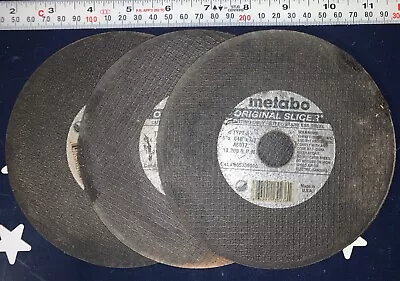 3 X Metabo 655339000 6  X .040 X 7/8 Original Slicer A60TZ   USA   Pack Of 3 • $18.95