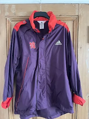 Adidas London 2012 Olympic Games Maker Official Rain Jacket Men’s Size Large • £19.99