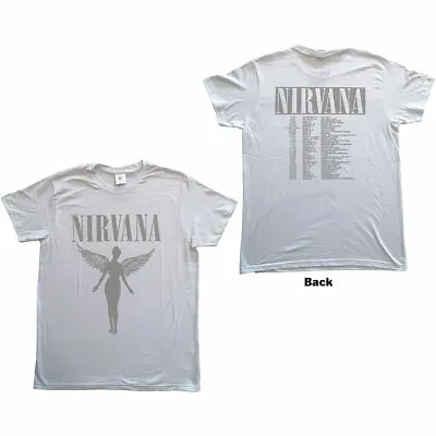 Nirvana In Utero Tour Official Tee T-Shirt Mens Unisex • $44.77